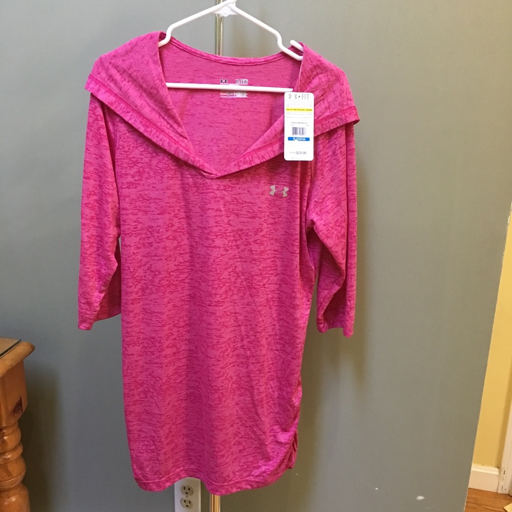 Under Armour V-neck Hoodie - XL - NWT